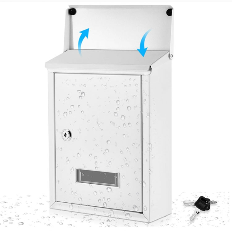 Uma caixa de correio de metal personalizada pode realmente elevar o apelo do meio-fio de sua casa