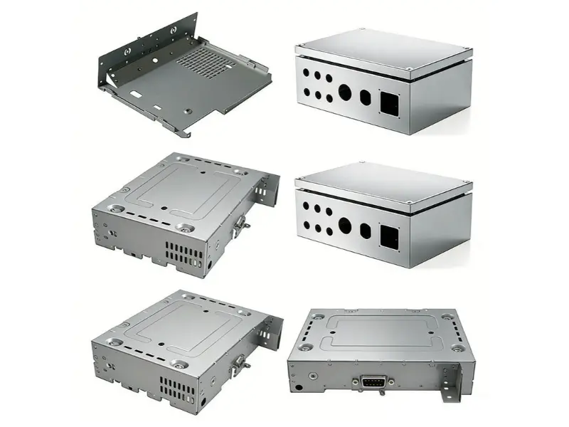 Caixa de projeto de chapa metálica