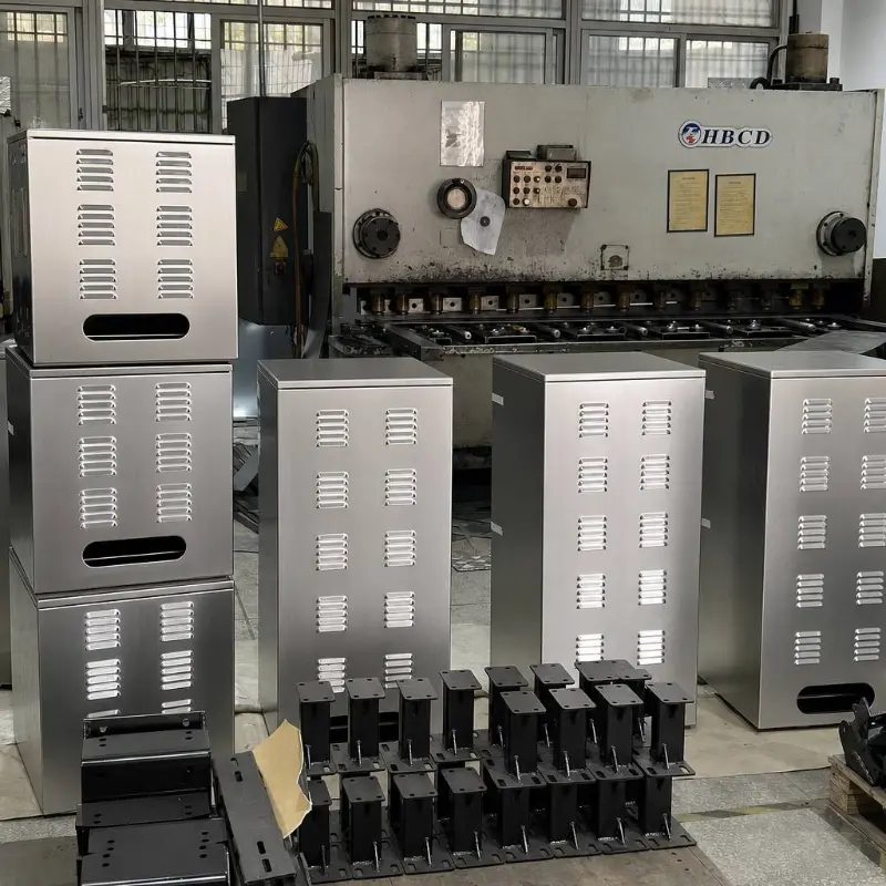 Gabinete de ventilação em aço inoxidável