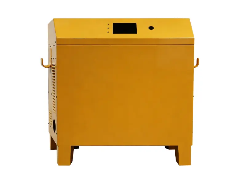 Fabricação de gabinete de aço